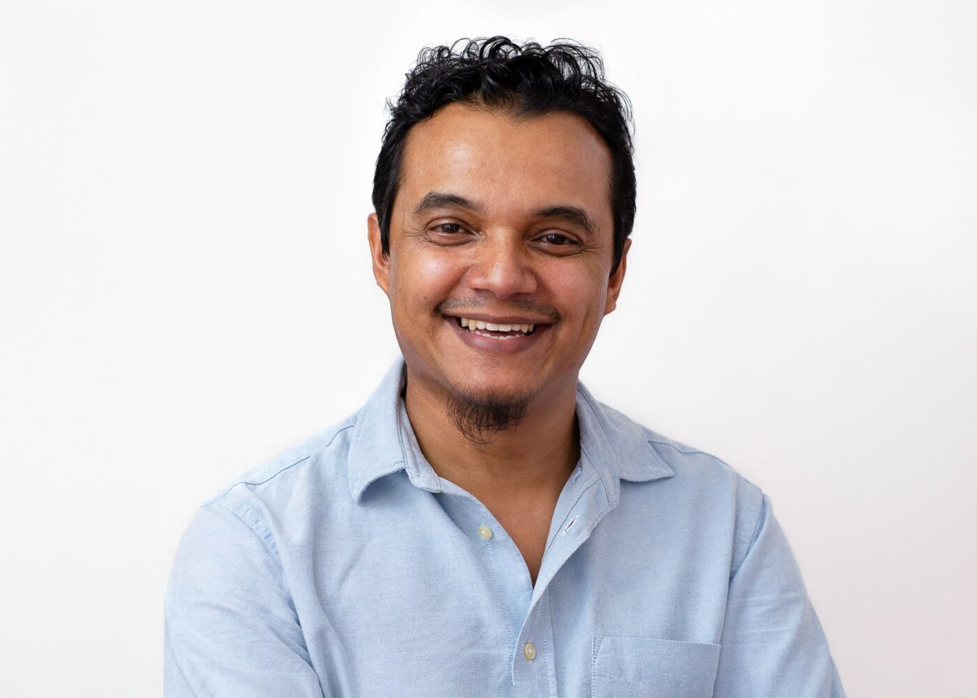 headshot photo in studio